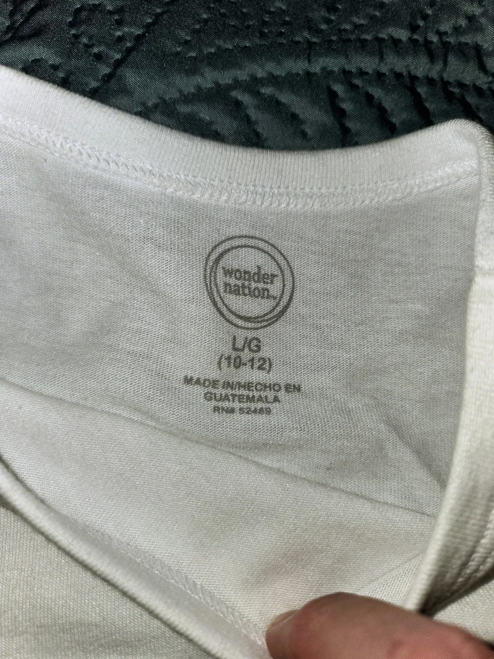wonder nation Long-Sleeve Tees in Red & White - 2-Pack